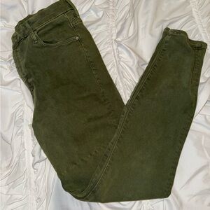 MOTHER DENIM high waisted looker ankle